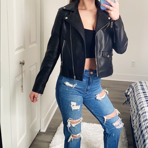 Zara Jackets & Blazers - Zara leather jacket